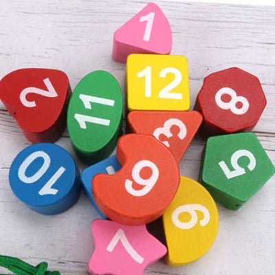 Jouet en Bois - WoodenToys™ - Horloge - Jouet pour Enfant