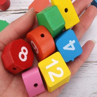 Jouet en Bois - WoodenToys™ - Horloge - Jouet pour Enfant