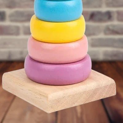 Jouet en Bois - WoodenToys™ - Tour Macaron - Jouet pour Enfant