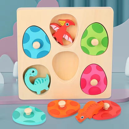 puzzle-bois-forme-oeuf-plusieurs-couleurs