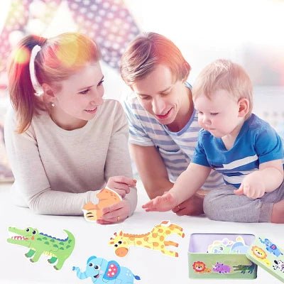 Puzzle Montessori - BabyPuzzle™ - Sauvage - Jouet pour Enfant