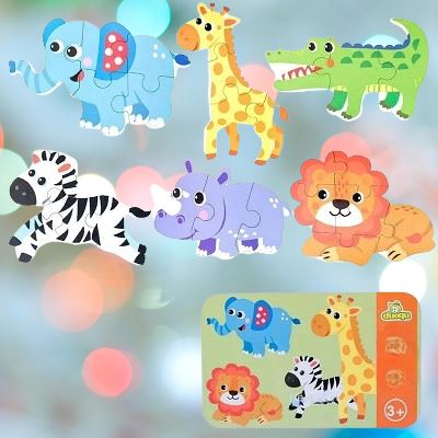 Puzzle Montessori - BabyPuzzle™ - Sauvage - Jouet pour Enfant