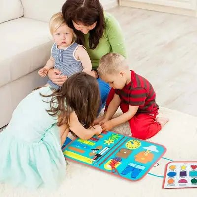 Tableau d'Activité Montessori - MontessoriBoard™ - Planète - Jouet pour Enfant