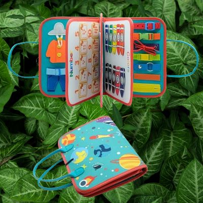 Tableau d'Activité Montessori - MontessoriBoard™ - Planète - Jouet pour Enfant