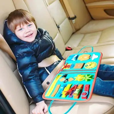 Tableau d'Activité Montessori - MontessoriBoard™ - Planète - Jouet pour Enfant
