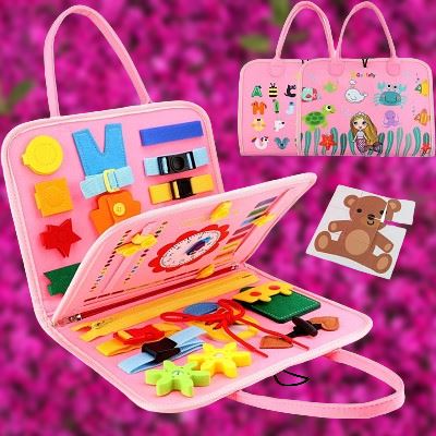 Tableau d'Activité Montessori - MontessoriBoard™ - Sirène - Jouet pour Enfant