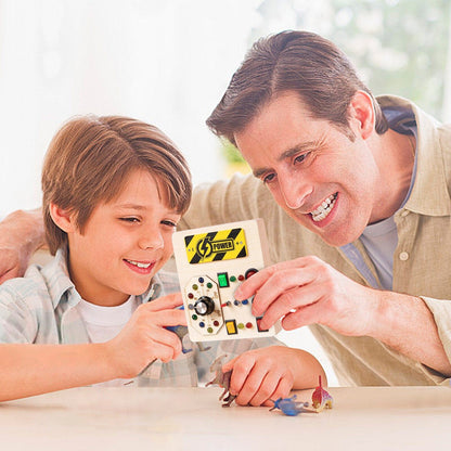 Tableau Montessori - BusyBoardCircuit™ - Bande - Jouet pour Enfant