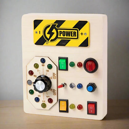 Tableau Montessori - BusyBoardCircuit™ - Bande - Jouet pour Enfant
