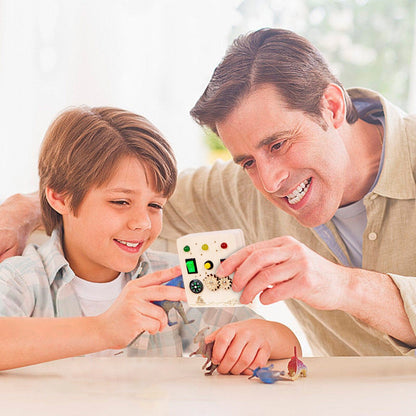 Tableau Montessori - BusyBoardCircuit™ - Boussole - Jouet pour Enfant