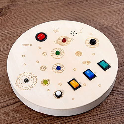 Tableau Montessori - BusyBoardCircuit™ - Firmament - Jouet pour Enfant