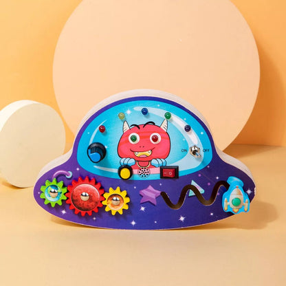 Tableau Montessori - BusyBoardCircuit™ - OVNI - Jouet pour Enfant