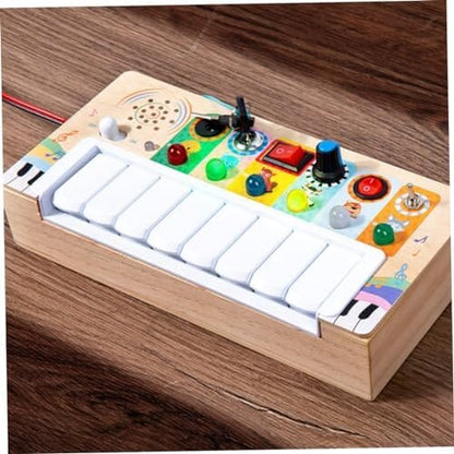 Tableau Montessori - BusyBoardCircuit™ - Piano - Jouet pour Enfant